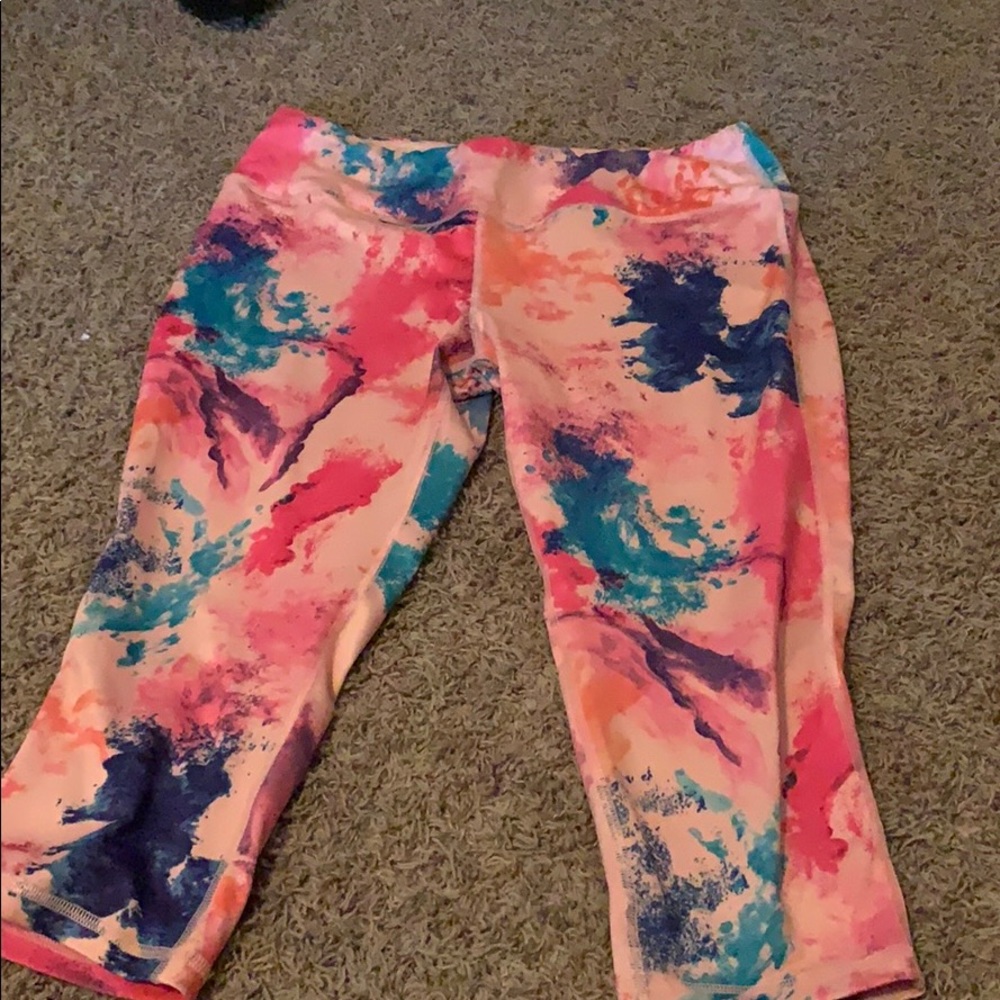 Workout crop leggings